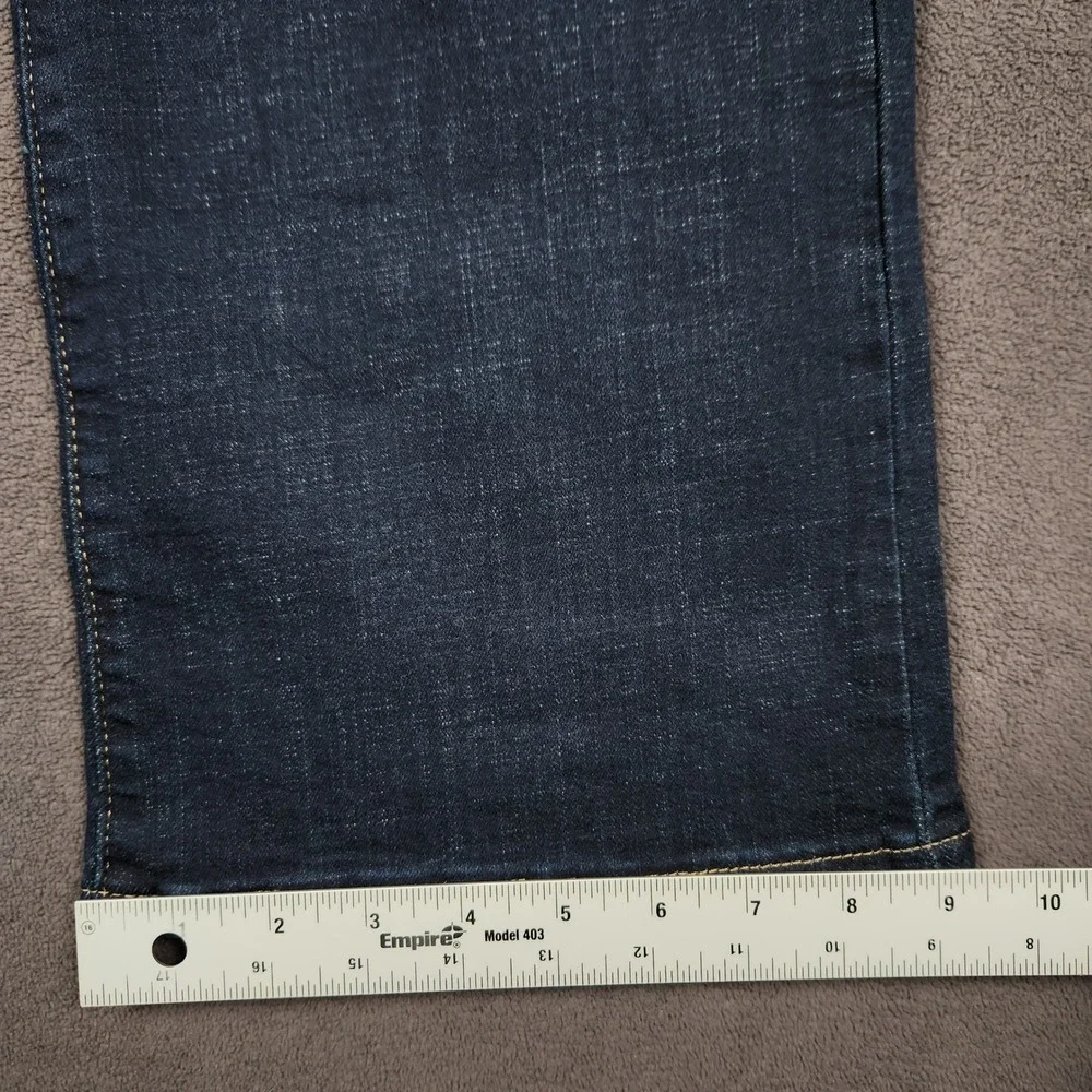 Levis Classic Bootcut Jeans Womens 14‎ M 32x32 Dark Wash Island Rinse Blue NEW